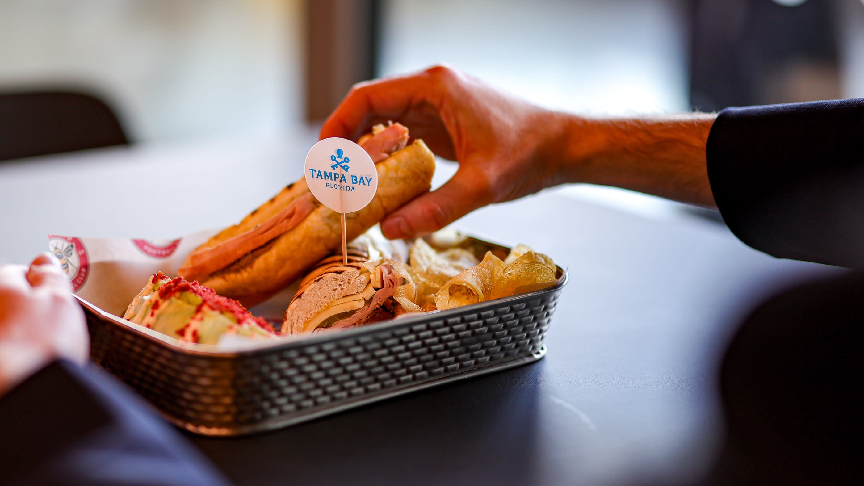 Guests in the Fotress get a taste of Tampa Bay with a special menu featuring the trademark Cuban Sandwich
